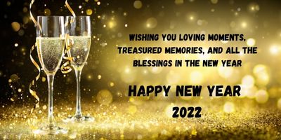 Happy New Year 2022 wishes